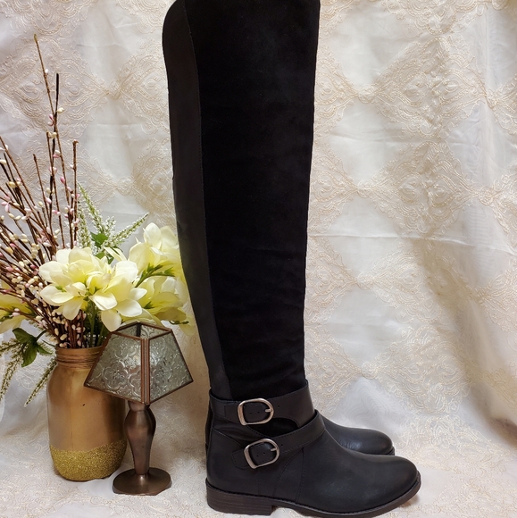 Lucky Brand "Zosha" OTK Riding Boots - Picture 2 of 14